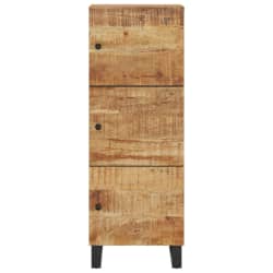 vidaXL Komoda su 3 durelėmis, 40x33x110cm, mango masyvas ir geležis