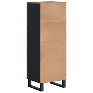 Komoda se 3 dvířky 40 x 33 x 110 cm recyklované dřevo a železo - obrázek 6