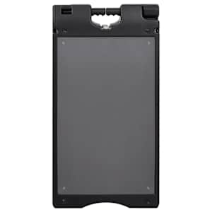 vidaXL Kundenstopper Schwarz 45x7x84,5 cm HDPE