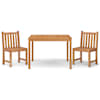 vidaXL 3-osaline aiam&ouml;&ouml;bli komplekt, tiikpuu