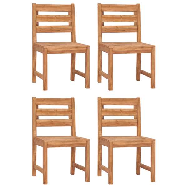 vidaXL aiatoolid 4 tk, tiikpuu