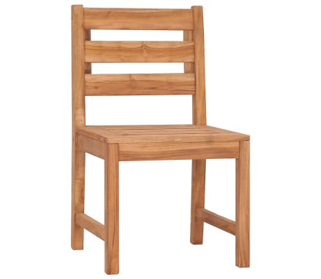 vidaXL Garden Chairs 8 pcs Solid Wood Teak