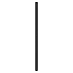 Kovové náhradní čelo postele černé 200 cm - obrázek 6