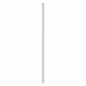 Kovové náhradní čelo postele bílé 90 cm - obrázek 5