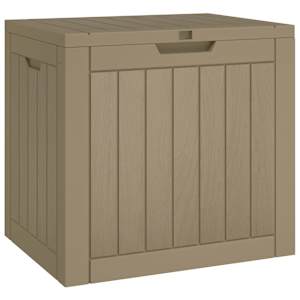 vidaXL aia hoiukast, hall, 55,5 x 43 x 53 cm, pol&uuml;prop&uuml;leen