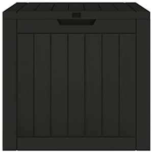Zahradní úložný box černý 55,5 x 43 x 53 cm polypropylen - obrázek 5