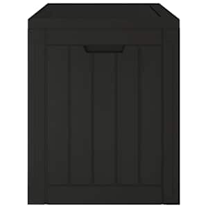 Zahradní úložný box černý 55,5 x 43 x 53 cm polypropylen - obrázek 6
