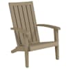 vidaXL aia Adirondack tool, helepruun, pol&uuml;prop&uuml;leen