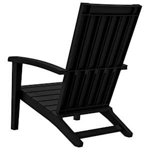 Zahradní židle Adirondack 2 ks černé polypropylen - obrázek 6
