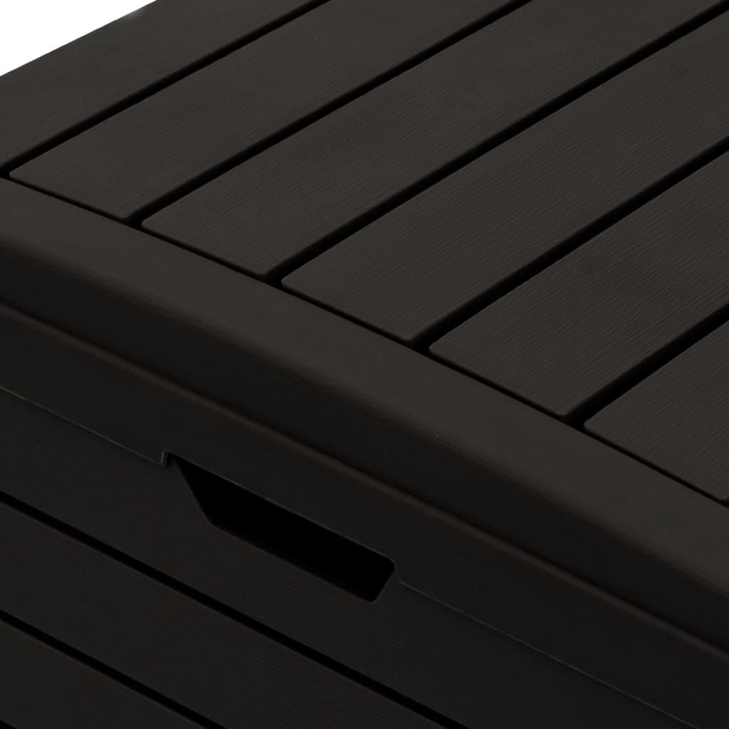 Outdoor Mülltonne Müllbehälter Abfallbehälter Müllbox Polypropylen vidaXL - Produktbild 8