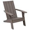 vidaXL aia Adirondack tool, helepruun, 75x88,5x89,5cm, pol&uuml;prop&uuml;leen