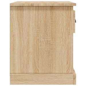 Noční stolky 2 ks dub sonoma 39 x 39 x 47,5 cm kompozitní dřevo - obrázek 9