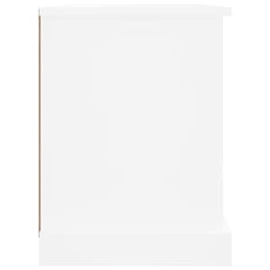 TV skříňka bílá 73 x 35,5 x 47,5 cm kompozitní dřevo - obrázek 8