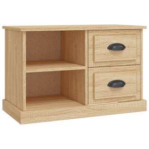 TV skříňka dub sonoma 73 x 35,5 x 47,5 cm kompozitní dřevo - obrázek 2