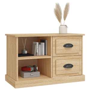 TV skříňka dub sonoma 73 x 35,5 x 47,5 cm kompozitní dřevo - obrázek 4