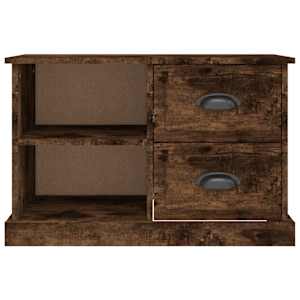 TV skříňka kouřový dub 73 x 35,5 x 47,5 cm kompozitní dřevo - obrázek 6