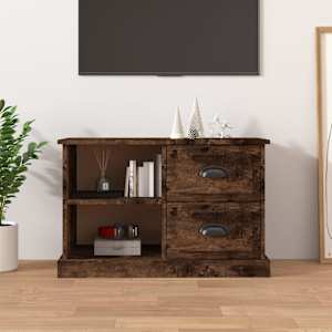 TV skříňka kouřový dub 73 x 35,5 x 47,5 cm kompozitní dřevo - obrázek 1