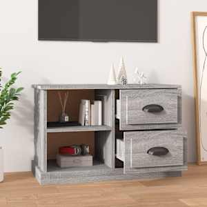 TV skříňka šedá sonoma 73 x 35,5 x 47,5 cm kompozitní dřevo - obrázek 3