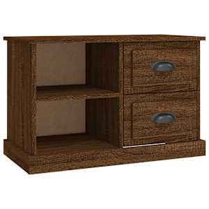 TV skříňka hnědý dub 73 x 35,5 x 47,5 cm kompozitní dřevo - obrázek 2