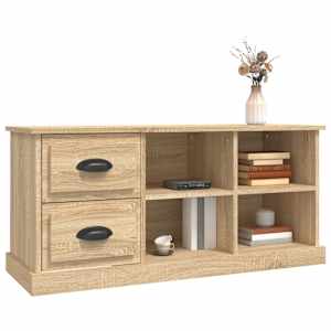 TV skříňka dub sonoma 102 x 35,5 x 47,5 cm kompozitní dřevo - obrázek 4