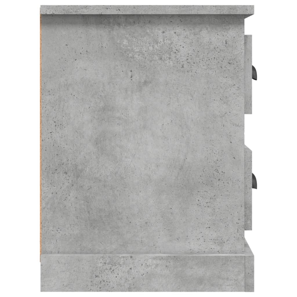 betonszürke szerelt fa TV-szekrény 102 x 35,5 x47,5 cm