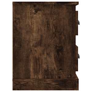 TV skříňka kouřový dub 102 x 35,5 x 47,5 cm kompozitní dřevo - obrázek 8