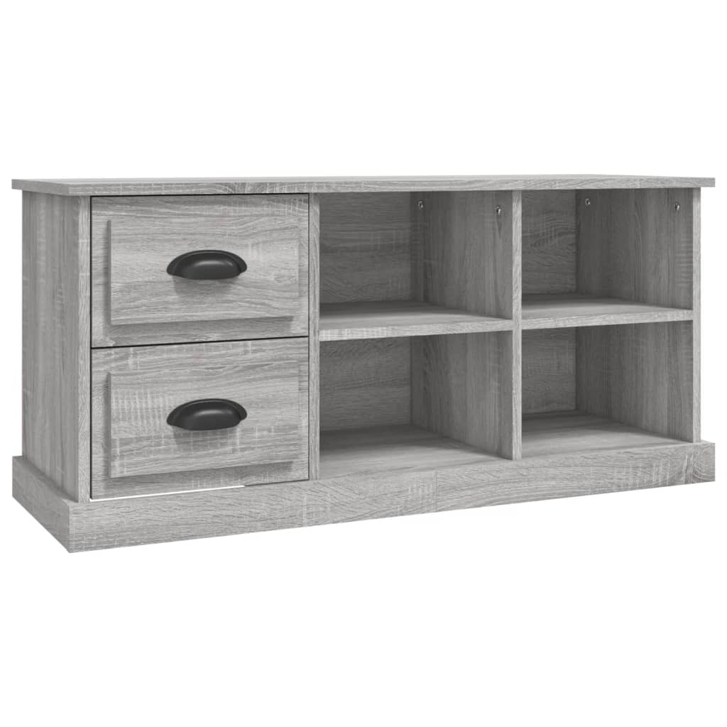 vidaXL TV skříňka šedá sonoma 102 x 35,5 x 47,5 cm kompozitní dřevo