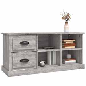 TV skříňka šedá sonoma 102 x 35,5 x 47,5 cm kompozitní dřevo - obrázek 4