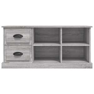 TV skříňka šedá sonoma 102 x 35,5 x 47,5 cm kompozitní dřevo - obrázek 6