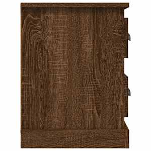 TV skříňka hnědý dub 102 x 35,5 x 47,5 cm kompozitní dřevo - obrázek 8