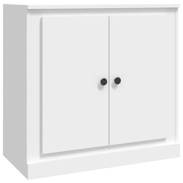 vidaXL puhvetkapp, valge, 70 x 35,5 x 67,5 cm, tehispuit