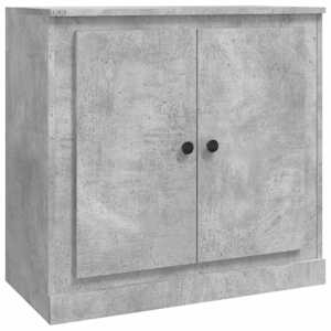 Příborník betonově šedý 70 x 35,5 x 67,5 cm kompozitní dřevo - obrázek 2