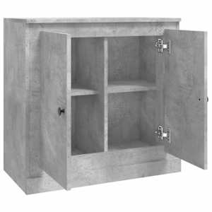 Příborník betonově šedý 70 x 35,5 x 67,5 cm kompozitní dřevo - obrázek 7