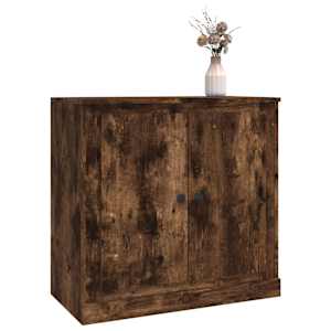 Příborník kouřový dub 70 x 35,5 x 67,5 cm kompozitní dřevo - obrázek 4