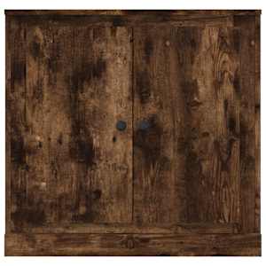 Příborník kouřový dub 70 x 35,5 x 67,5 cm kompozitní dřevo - obrázek 6