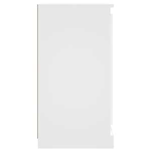 Příborník bílý 70 x 35,5 x 67,5 cm kompozitní dřevo - obrázek 8