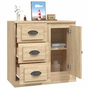 Příborník dub sonoma 70 x 35,5 x 67,5 cm kompozitní dřevo - obrázek 5