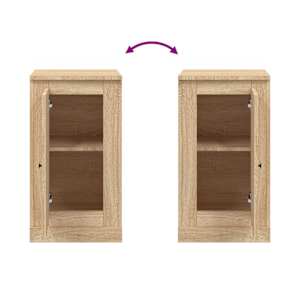 Příborníky 2 ks dub sonoma 37,5x35,5x67,5 cm kompozitní dřevo - obrázek 10