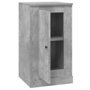 Příborníky 2 ks betonově šedé 37,5x35,5x67,5cm kompozitní dřevo - obrázek 7