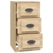 VidaXL Credenza Bianco Lucido 70x31x115 cm in Legno Multistrato | Leroy Merlin