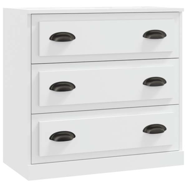 vidaXL puhvetkapp, valge, 70 x 35,5 x 67,5 cm, tehispuit