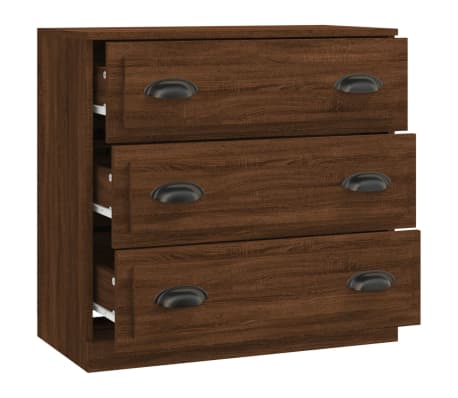 vidaXL Př&iacute;born&iacute;k hněd&yacute; dub 70 x 35,5 x 67,5 cm kompozitn&iacute; dřevo