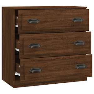 vidaXL Př&iacute;born&iacute;k hněd&yacute; dub 70 x 35,5 x 67,5 cm kompozitn&iacute; dřevo