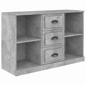 Příborník betonově šedý 104,5 x 35,5 x 67,5 cm kompozitní dřevo - obrázek 2