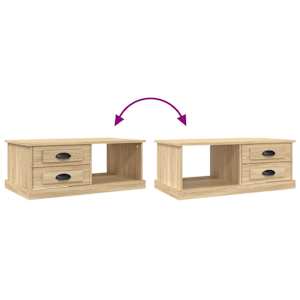 Konferenční stolek dub sonoma 90x50x35 cm kompozitní dřevo - obrázek 9