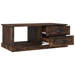 Konferenční stolek kouřový dub 90 x 50 x 35 cm kompozitní dřevo - obrázek 7