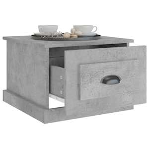 Konferenční stolek betonově šedý 50x50x35 cm kompozitní dřevo - obrázek 5
