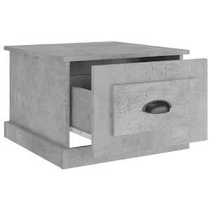 Konferenční stolek betonově šedý 50x50x35 cm kompozitní dřevo - obrázek 7