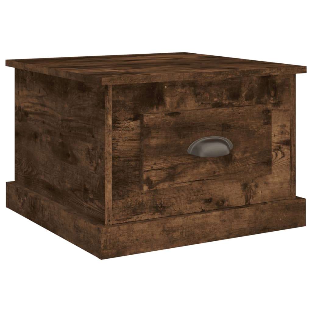 vidaXL Konferenční stolek kouřový dub 50 x 50 x 35 cm kompozitní dřevo