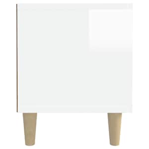 TV skříňka bílá vysoký lesk 180 x 31,5 x 40 cm kompozitní dřevo - obrázek 8